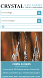 Mobile Screenshot of crystaloccasion.com