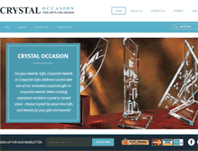 Tablet Screenshot of crystaloccasion.com
